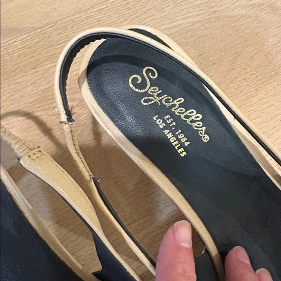 Seychelles Brooklyn Heel in Vachetta - Picture 4 of 4